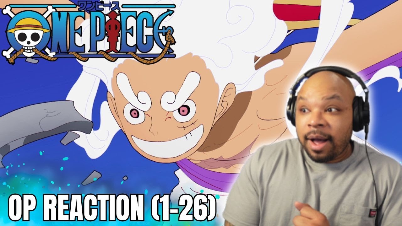MY FIRST TIME Reacting to All One Piece Openings! (1- 26)