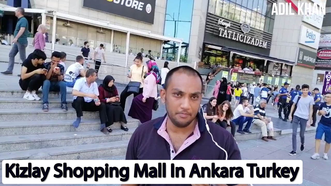 Kızılay Shopping Mall And Keçiören Ankara Capital Of Turkey