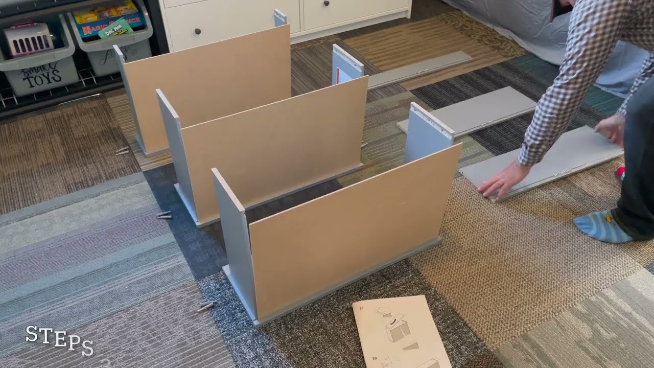 Ikea Furniture Quick Build | Hauga Chest of 3 Drawers with Shelf