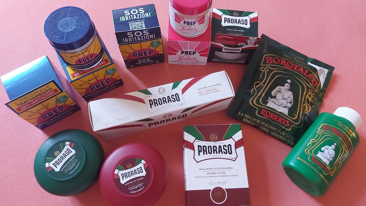  Средства для бритья  Proraso / Borotalco 