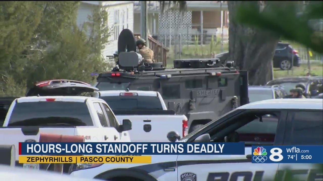 Zephyrhills man turns gun on himself during standoff after shooting at deputies: PCSO