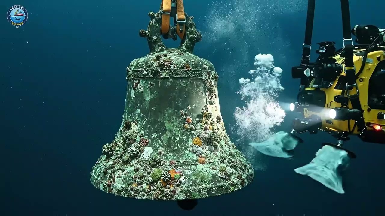 The Epic Task of Restoring a Sunken Bell from a Famous Shipwreck | Maritime History