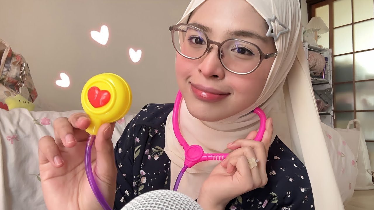 ASMR ♡ MEDICAL CHECK-UP (VISUAL TRIGGERS, FOLLOW MY INSTRUCTIONS IN MALAY)