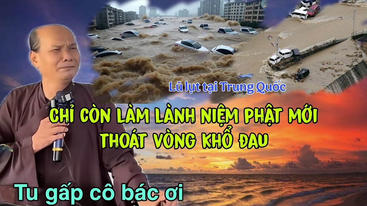 Chú bảy thiện thuyết giảng mới nhất _ làm lành niệm phật mới thoát vòng khổ đau tu gấp cô bác ơi