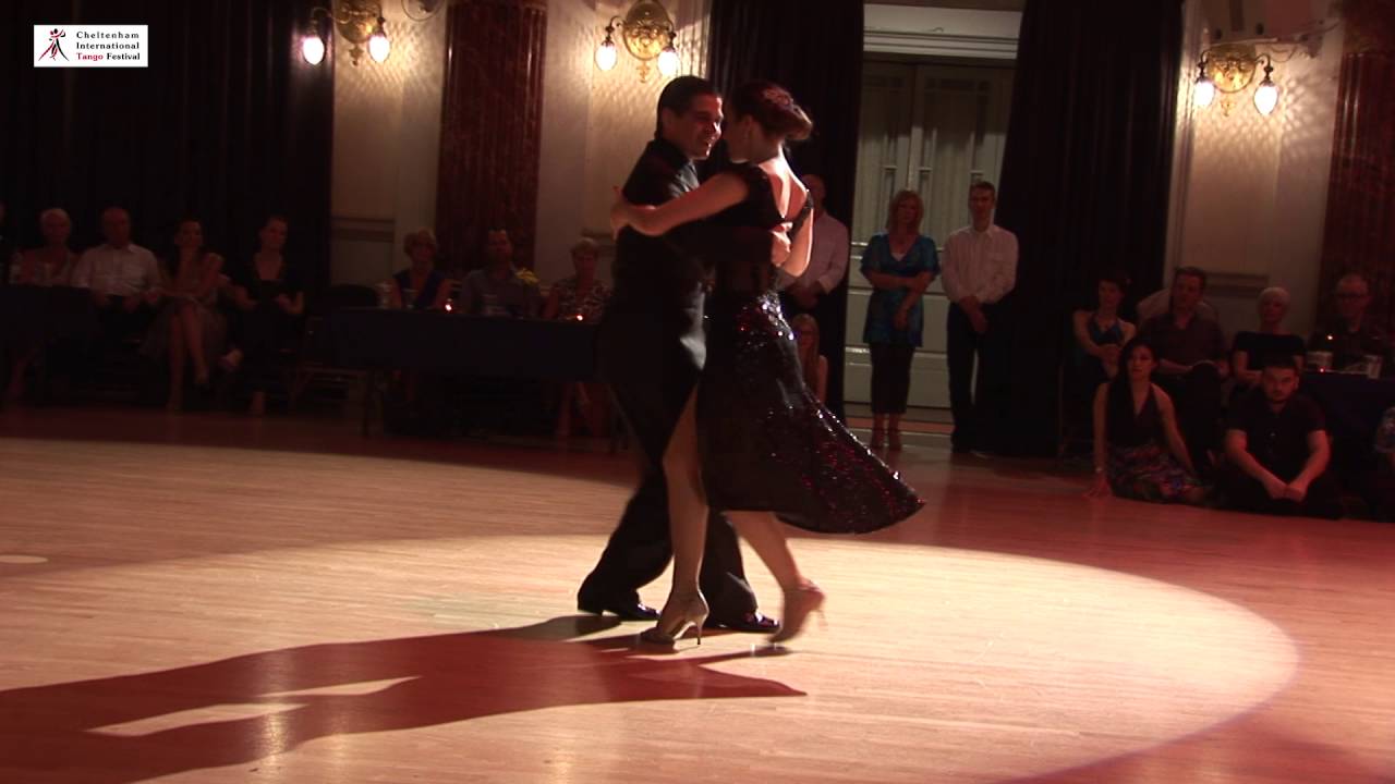 2016 Fernanda and Alejandro dance milonga to Campo Afuera at Cheltenham International Tango Festival