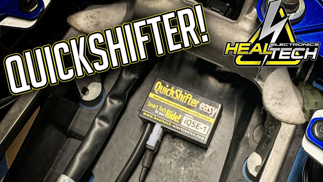 THE Quickshifter for EVERY BIKE! How to install the Healtech iQSE-1 on my GSXR1000 k7 k8 2007 2008