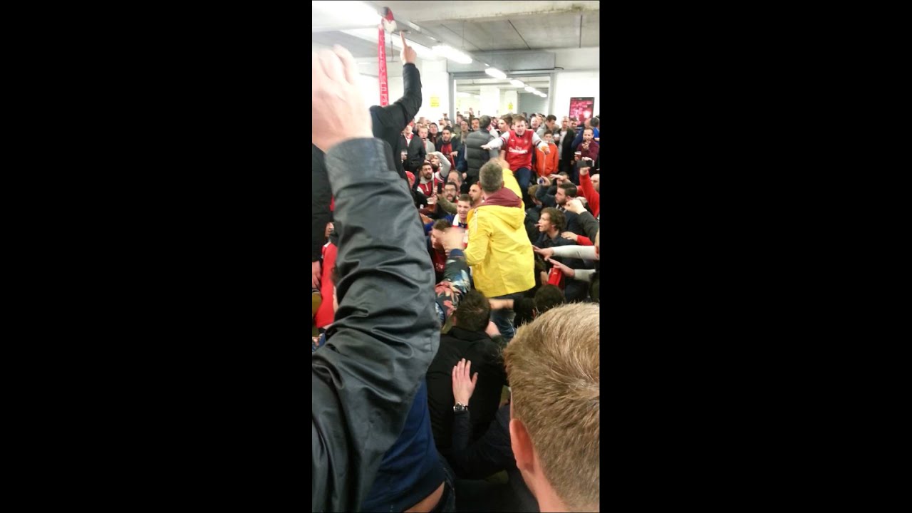 We won the league at shite hart lane