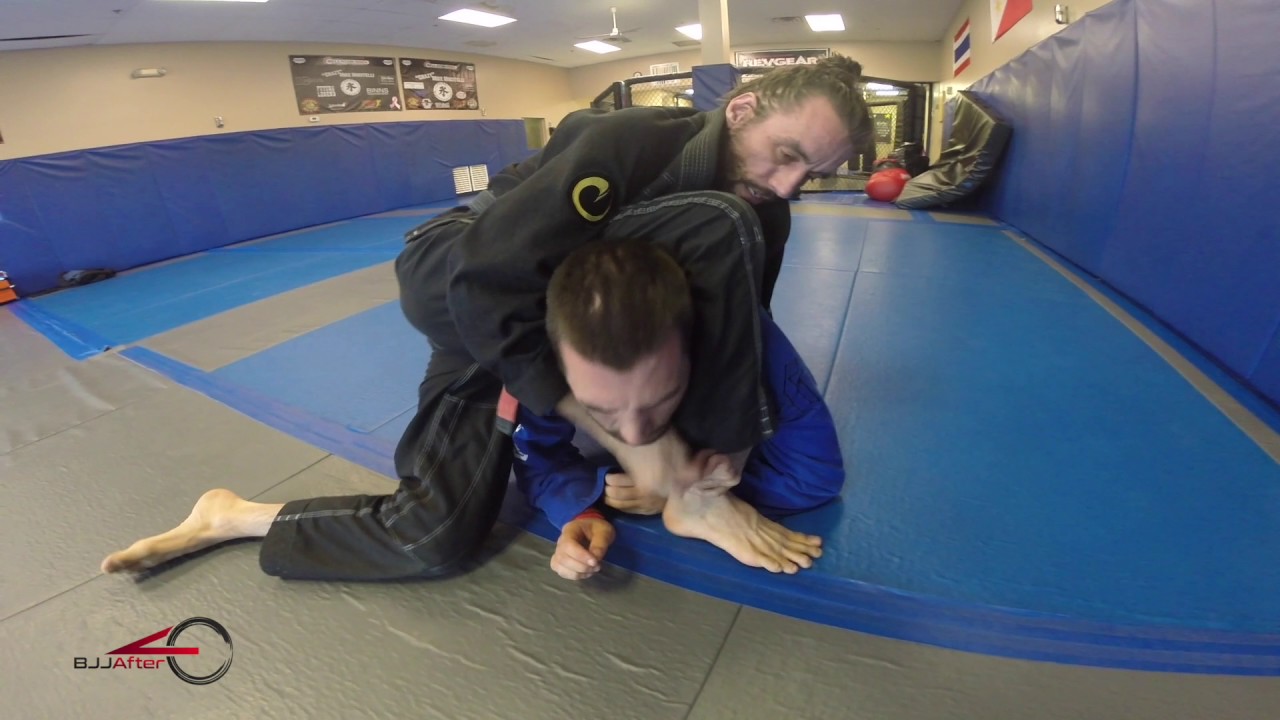 Jiu-Jitsu Submission: The Kraken Choke from turtle with BJJ After 40 Black Belt