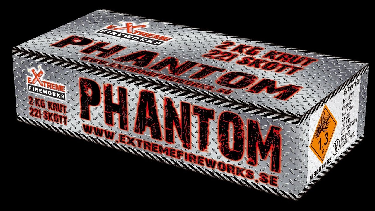 Fyrverkeritårta: Phantom - Extreme Fireworks