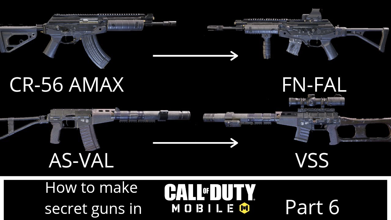 How to Make Secret Weapons in Call of Duty: Mobile Part 6