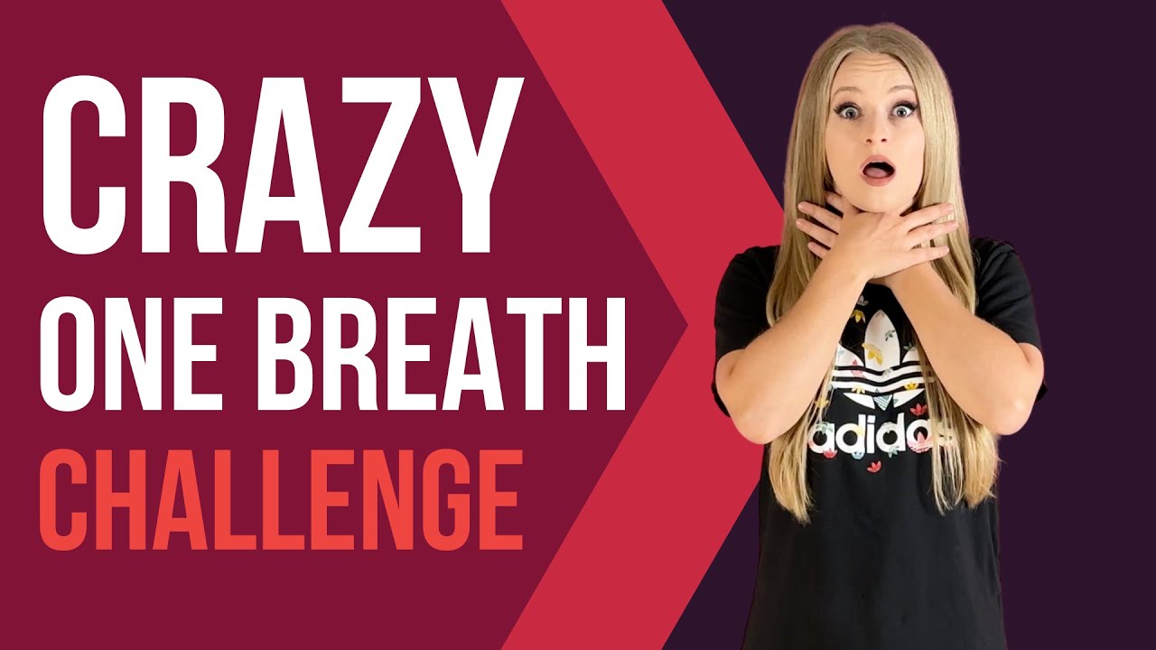 Never Run Out Of Breath | One Breath Singing Challenge