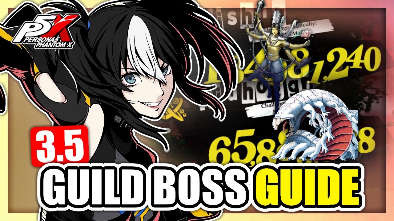 VISHNU and NIDHOGGR Guild Boss Guide | P5X 3.5
