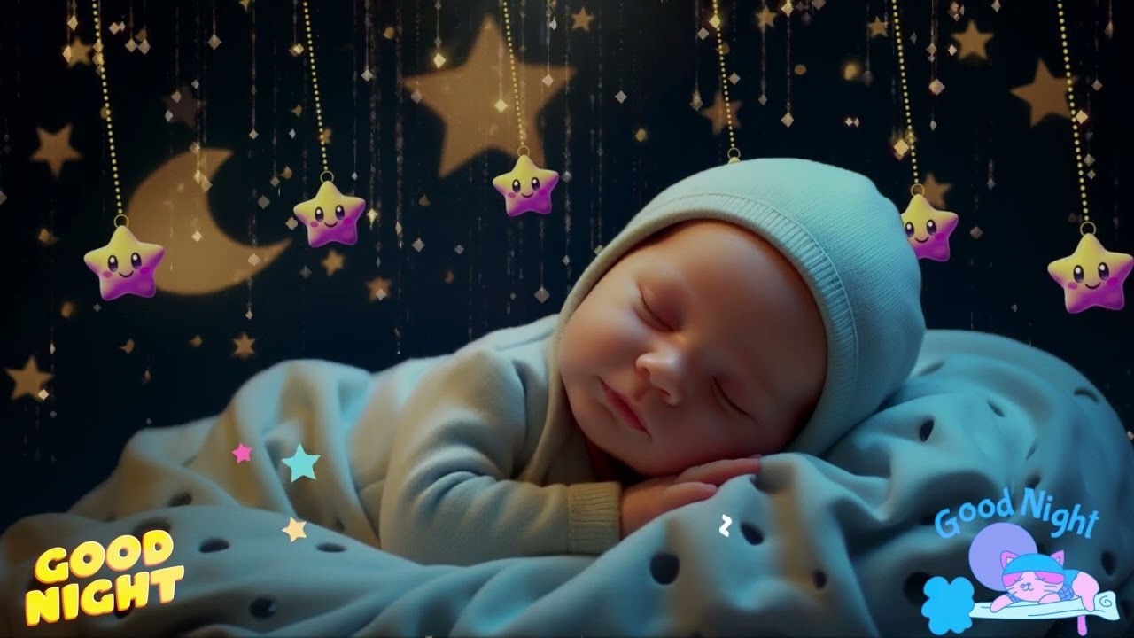 Baby Sleep Music ♫ Mozart Brahms Lullaby 💤 Sleep Instantly Within 3 Minutes ♥ Sleep Music for Babie
