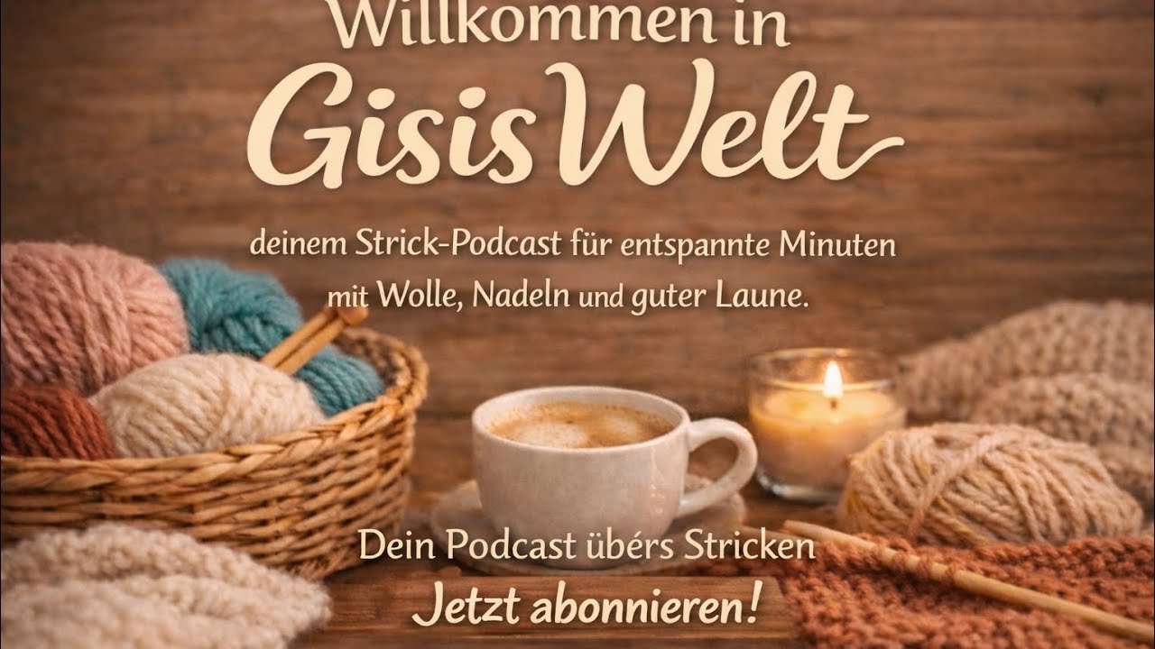 Heute gibt es eine Buchvorstellung  und vieles Strickes mehr