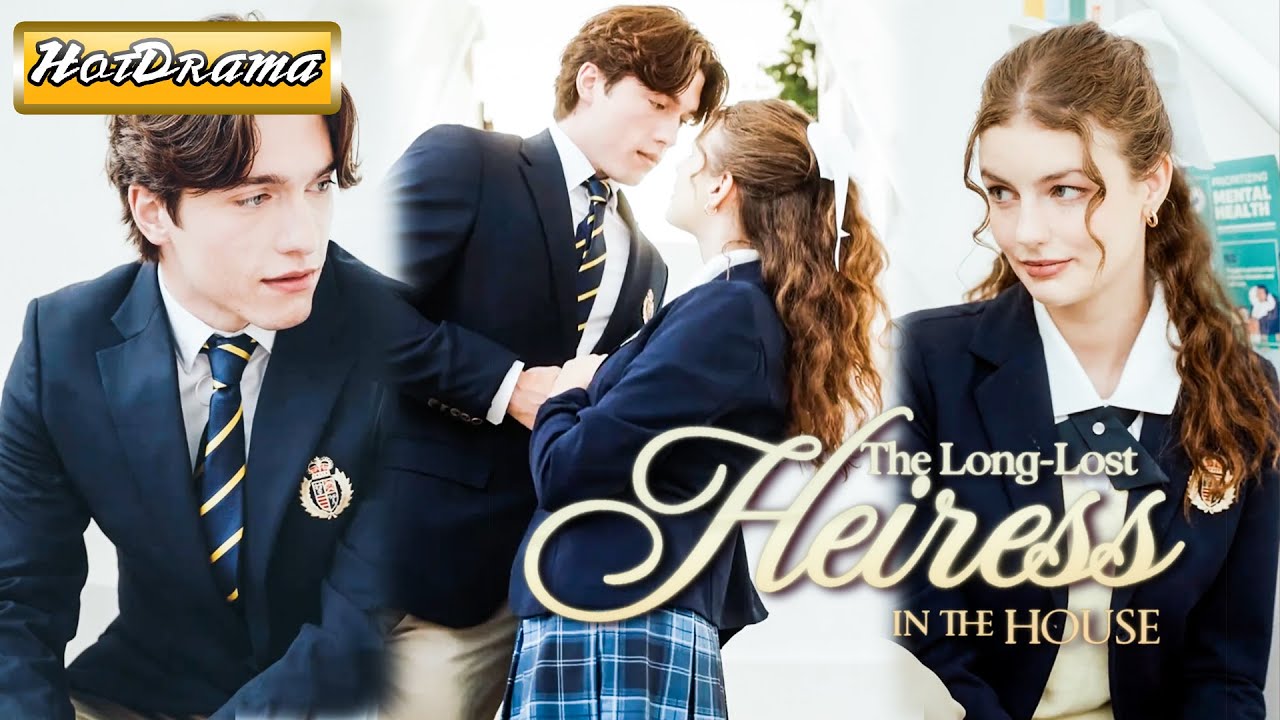 The slum girl is secretly an heiress; the fake heiress panics seeing her cousin hug her! #movie 👑