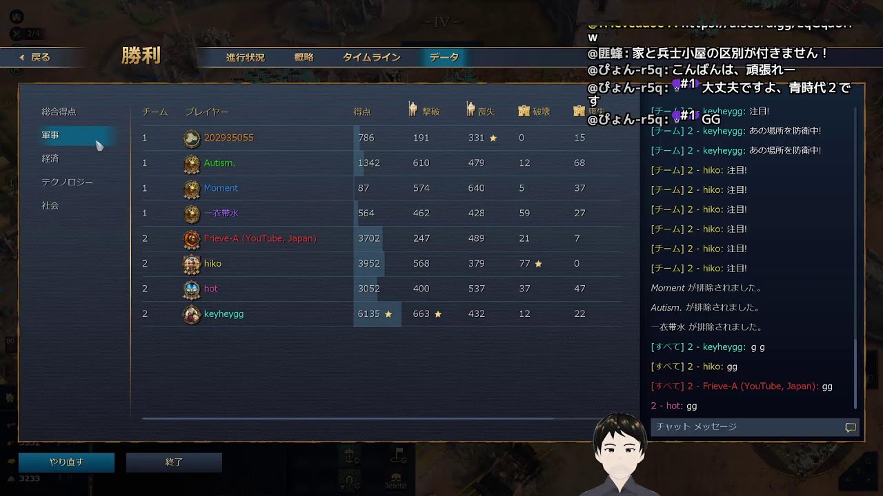 ＃217【AoE4】AoE2で自信をつけたAge of Empires IVマルチプレイライブ配信