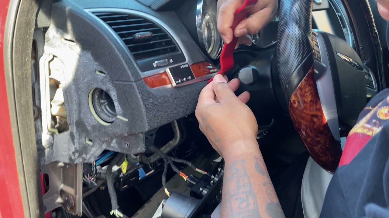 part one on how to install a z tazer/cluster swap for a 2014 Chrysler 300 base.