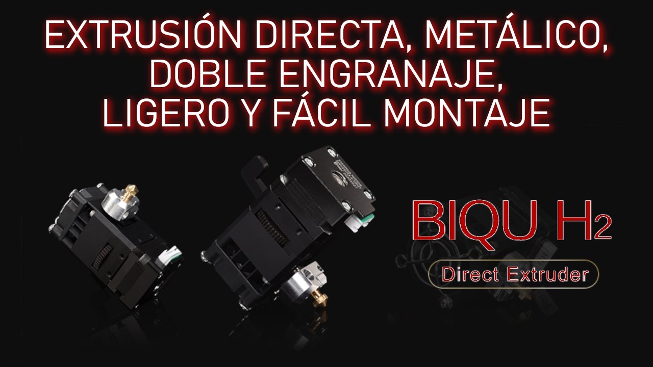 BIQU H2 Extrusor Directo, Ratio 7:1, Metálico y sólo 211g