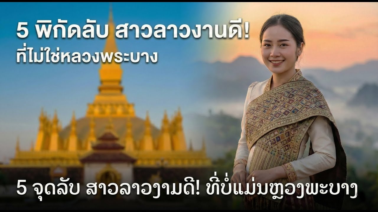 5 อันดับ พิกัด ความสวย สาวลาว! ไม่ใช่แค่หลวงพระบาง ไปแล้วระวังตกหลุมรักไม่รู้ตัว