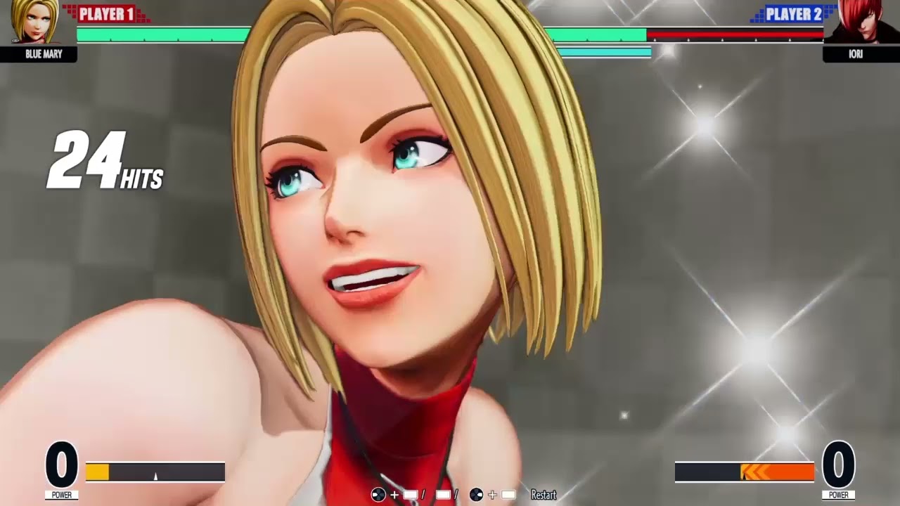 KOFXV: Blue Mary Combos