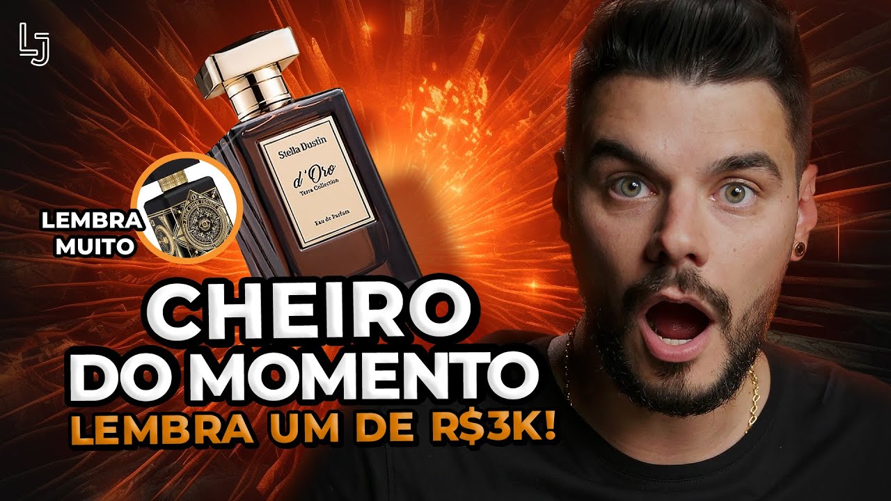 PERFUME QUE DEIXA RASTRO O CHEIRO DO MOMENTO! STELLA DUSTIN D'ORO LEMBRA UM DE R$3K! REI DE ELOGIOS