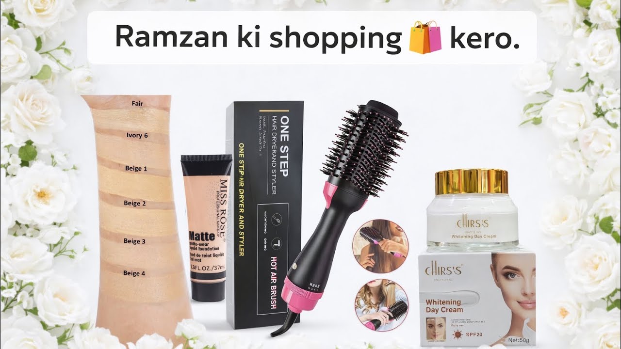 Ramzan ki Shopping Ab|Nauman Cosmetics Sy.