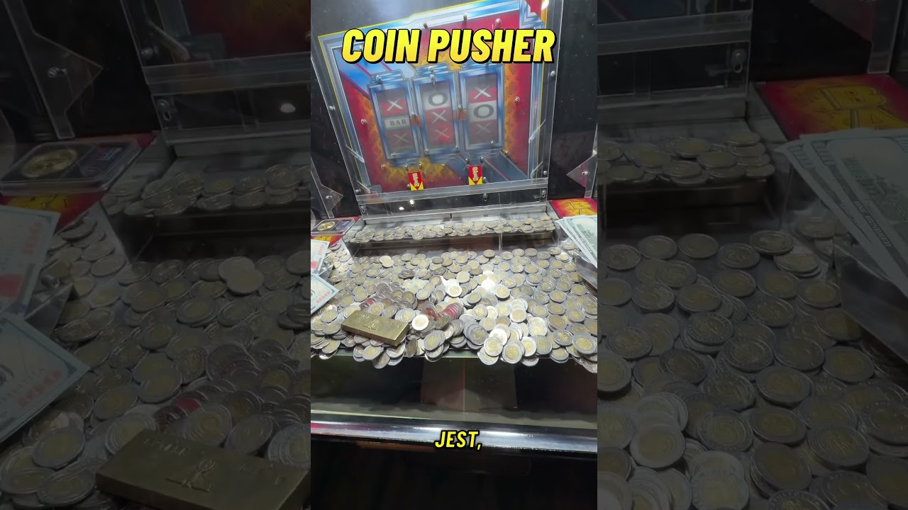 Coin Pusher Zabawa na Automacie I Wielka Wygrana Dnia ja Lotto ;) 🤓