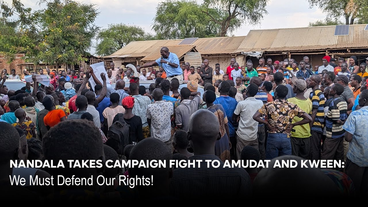 NANDALA TAKES CAMPAIGN FIGHT TO AMUDAT AND KWEEN:We Must Defend Our Rights! #viral #new #viralvideo