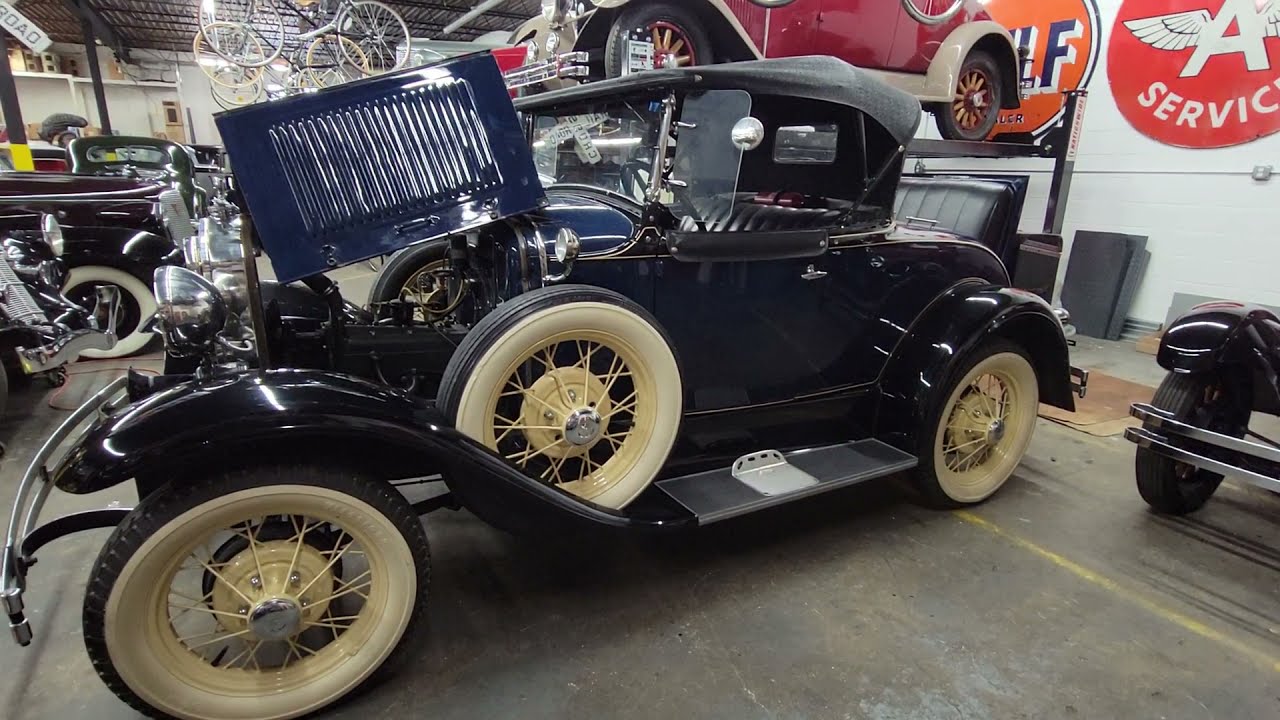 Gorgeous 1931 Ford Model A Rumble Seat Roadster For Sale~12V~Overdrive~GPS Speedo~Just Fantastic!!