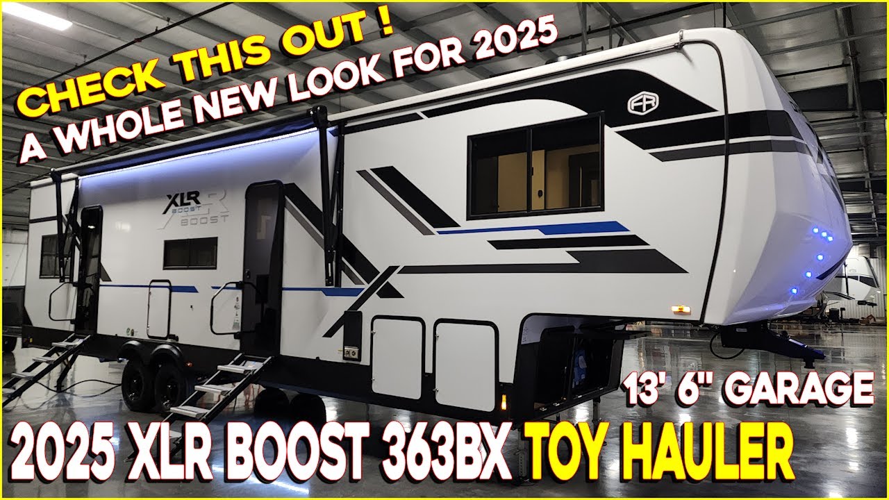 2025 XLR Boost 363BX Fifth Wheel Toy Hauler by Forestriver RVs at Couchs RV Nation a RV Wholesaler