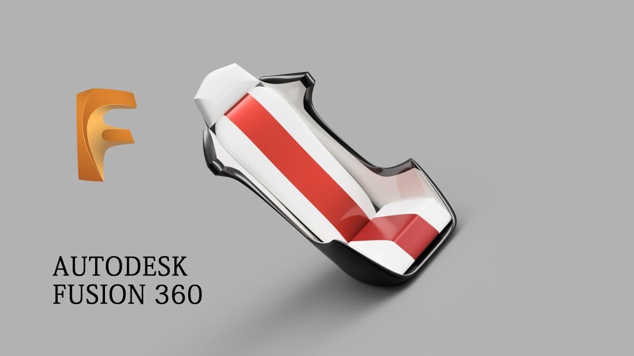 How to make Bucket Seat in Autodesk Fusion 360 Speed Run