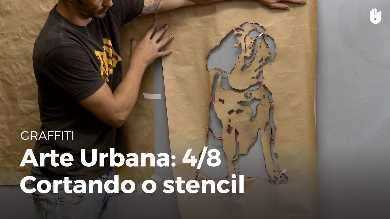 Graffiti: Arte Urbana 4-8 - Cortando o Stencil