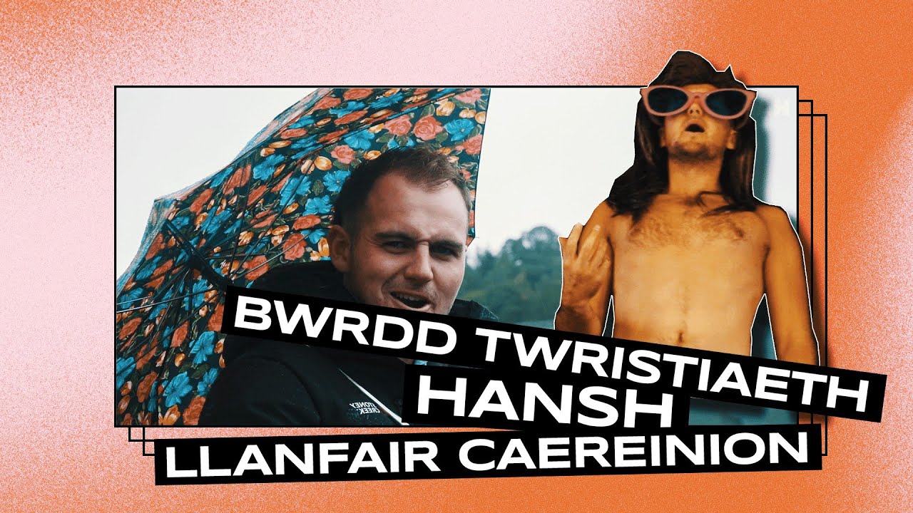 Bwrdd Twristiaeth Hansh - Llanfair Caereinion
