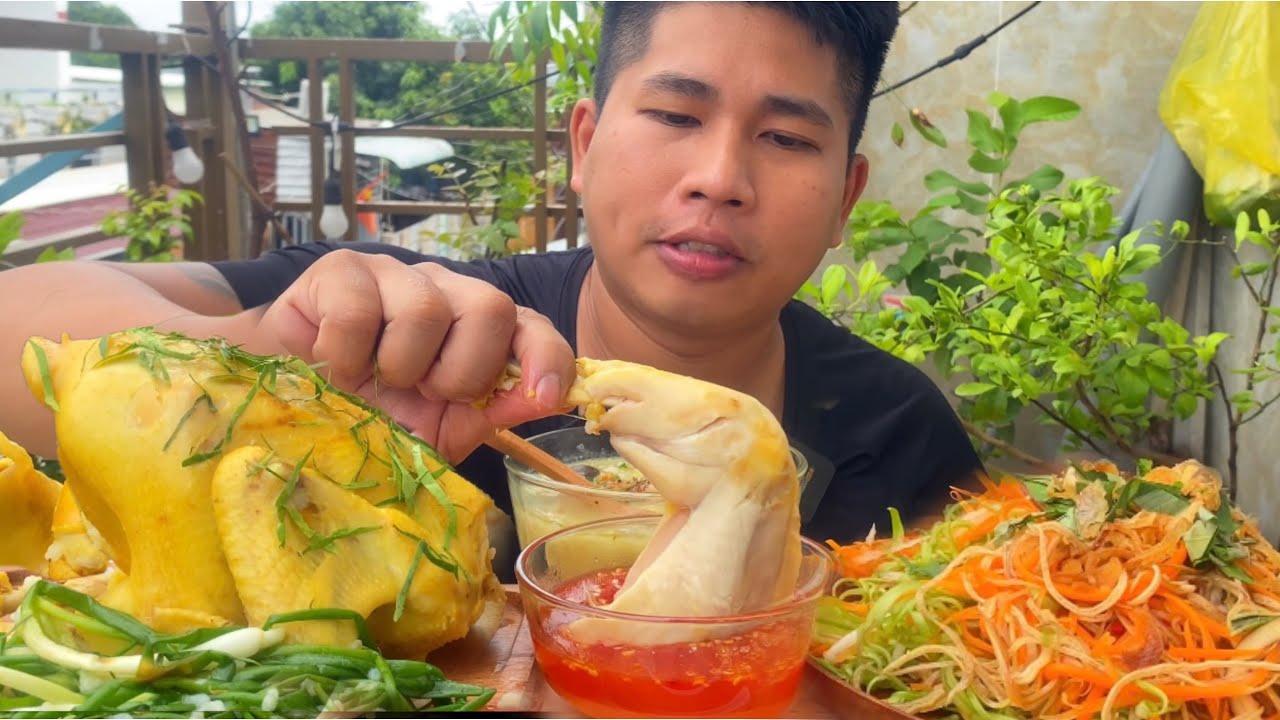 Tập 52 : Ghiền Luôn Món Cháo Gà Nấm Rơm Trộn Gỏi Gà Vàng Um Ngọt Thịt Chấm Muối Ớt Cay Cay 100 Điểm