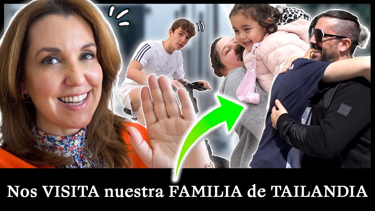 ¡Ya está aquí nuestra familia de Tailandia!  # VlogsFamiliares #HIMO