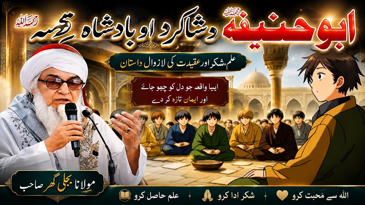 Pashto Bayan/Ramadan myasht Aw Da Imam abu Hanifa Qisaa