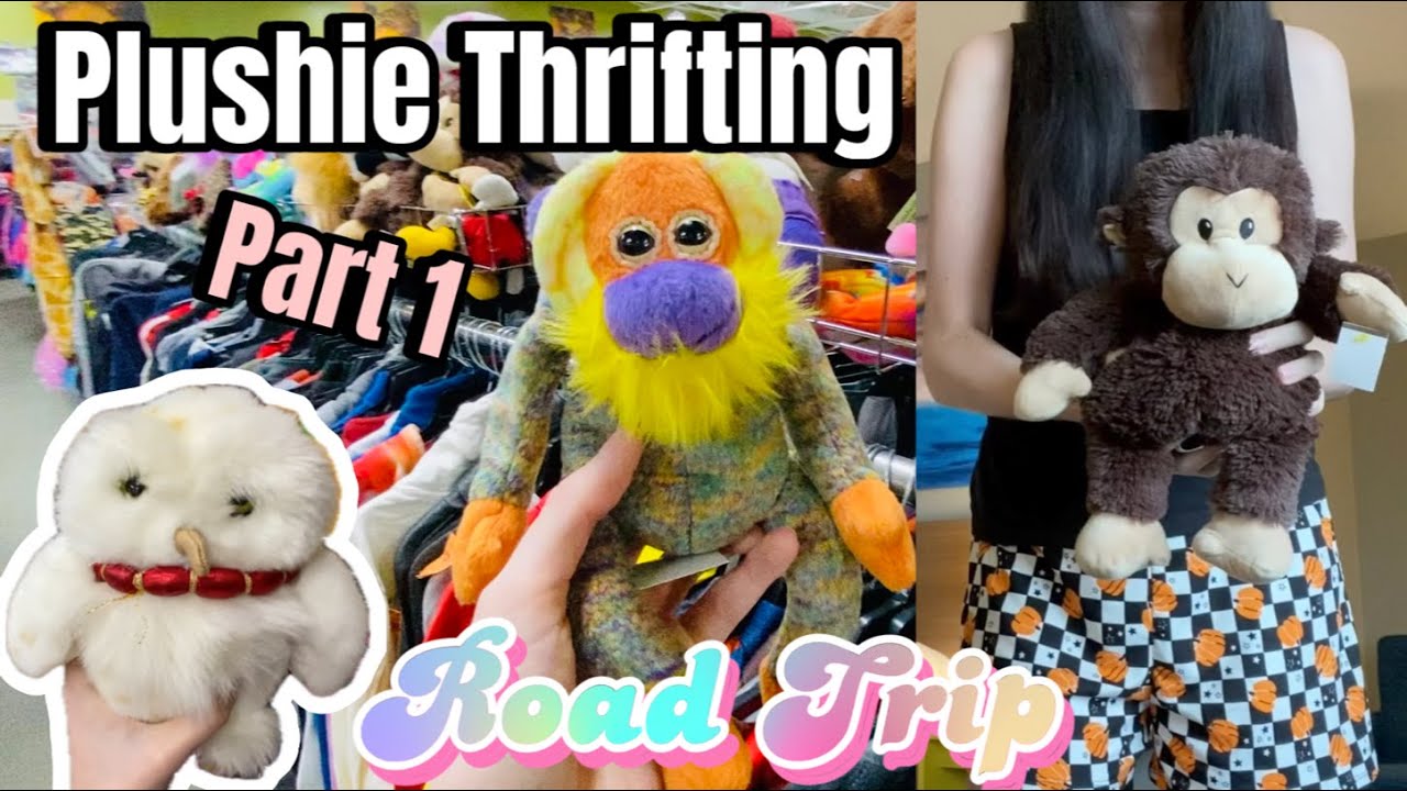 Plushie Thrifting ROAD TRIP • Part 1