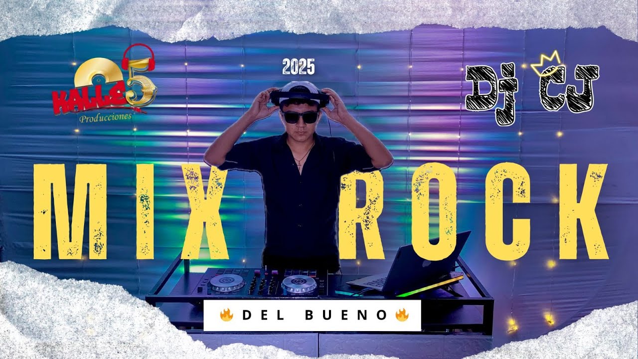 MIX ROCK DEL BUENO 🥵 ( AUTO ROJO , LA PACHANGA , CUENTAME , POR TU AMOR , VILMA PALAM , MANÁ ) DJ CJ