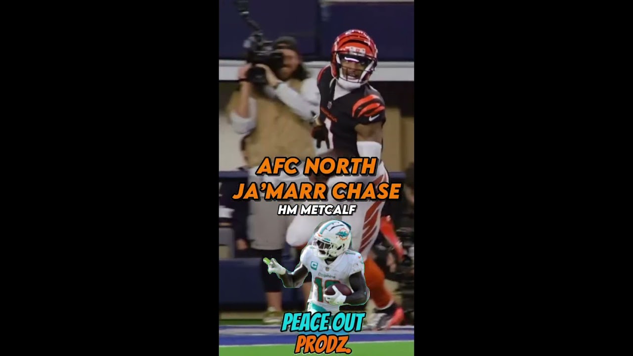The best wide receiver in each division #NFL #Football #Subscribe #Edit #Viral #widereceiver ￼