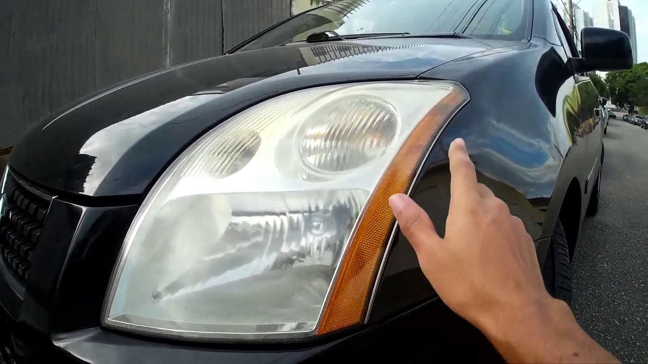 Nissan Sentra: Troca de lâmpada da luz delimitadora lateral