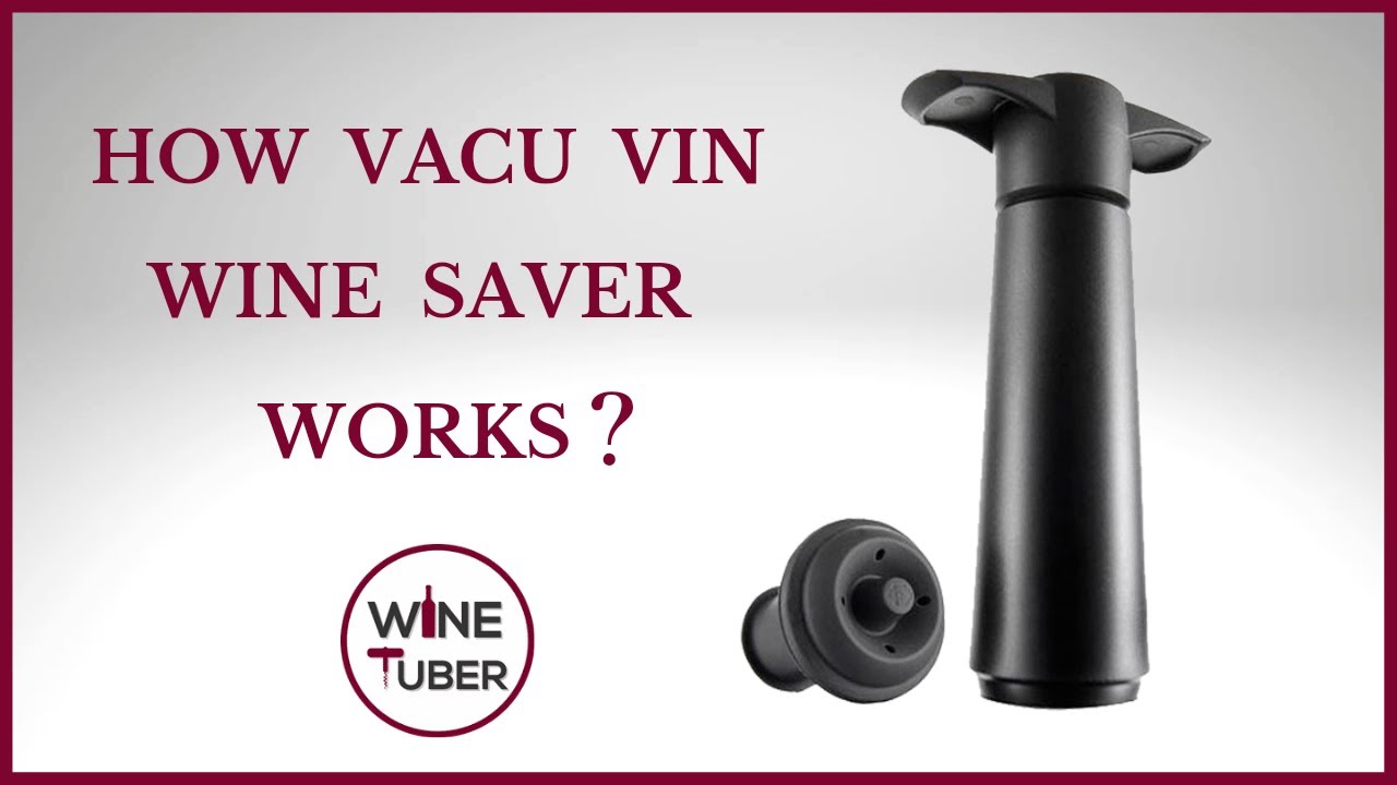Do Vacu Vin Wine Savers actually work? | @WineTuber