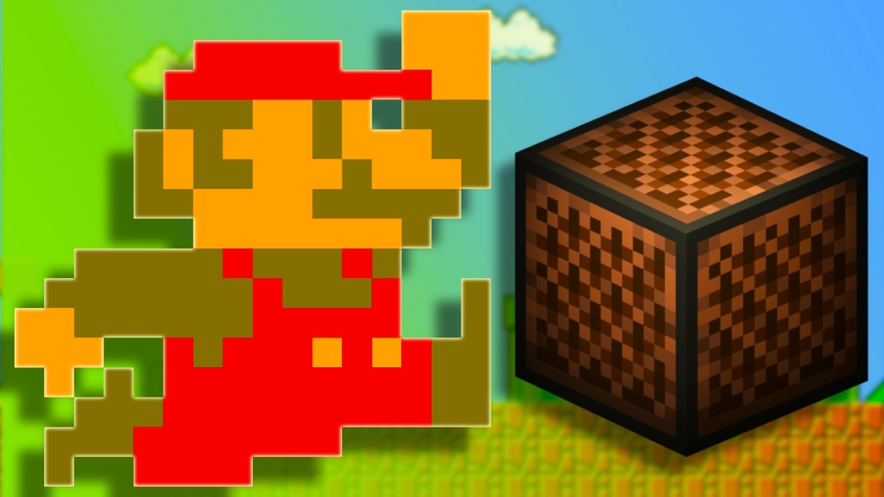Super Mario Bros Theme - Minecraft Note Block Cover