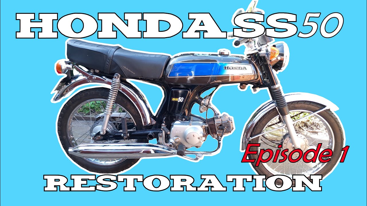 Honda SS50 Restoration - Epsiode 1