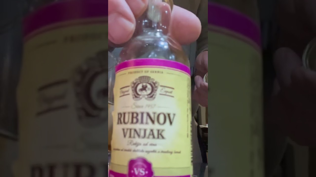 RUBINOV VINJAK TASTE TEST