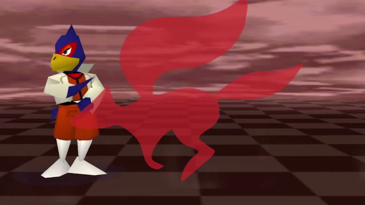 jugando a smash 1 con pelea de falquitos yeei