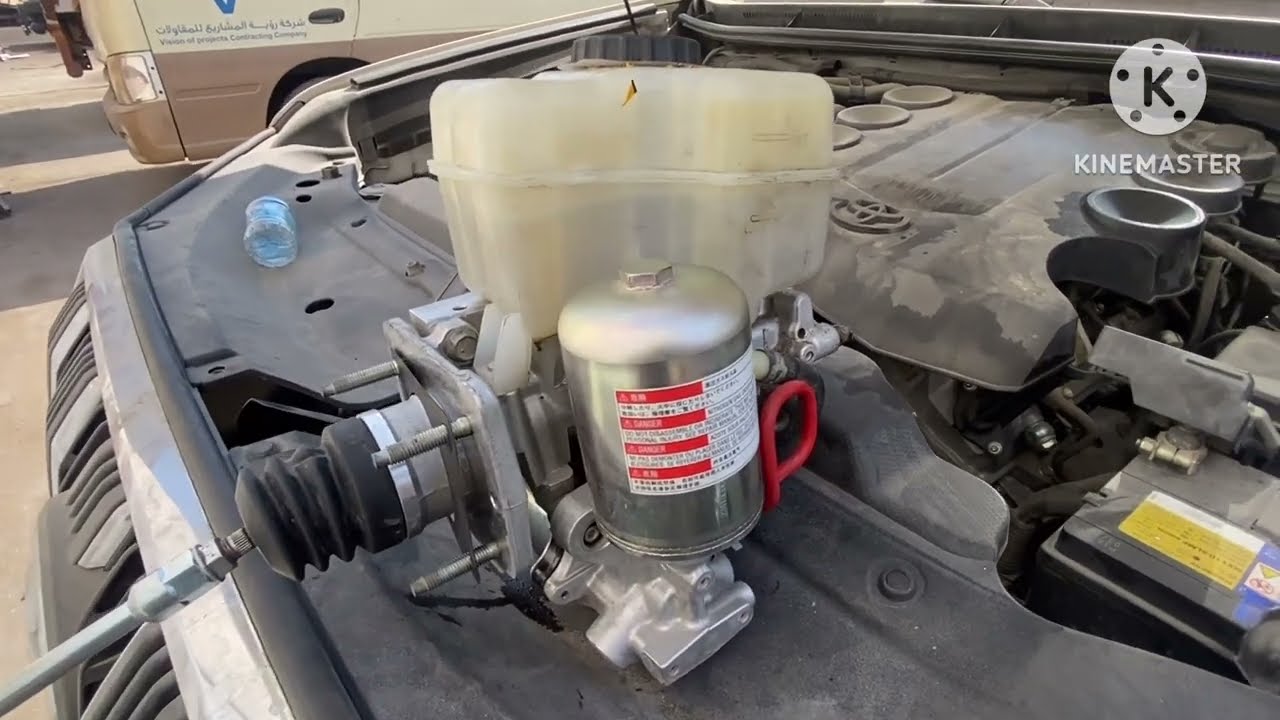 Toyota Land Cruiser Prado Brake Problem | ABS Light On | IBC Change Solution