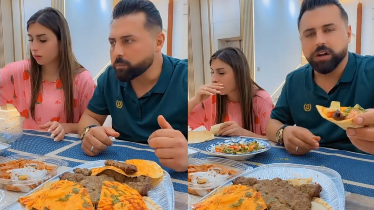 ريتشو ننوش عم يتعشو مشاوي مع عمي وحماتي😍😍😍