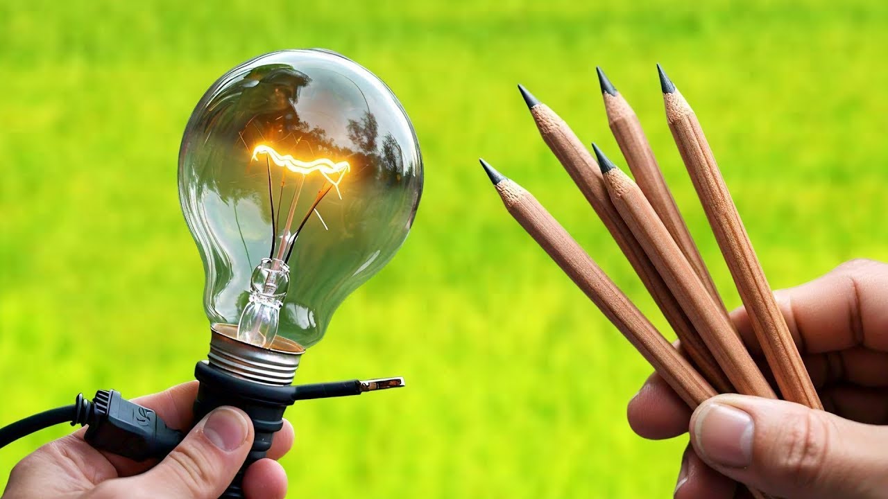 Amazing DIY Hacks with Bulb, LED & Pencil