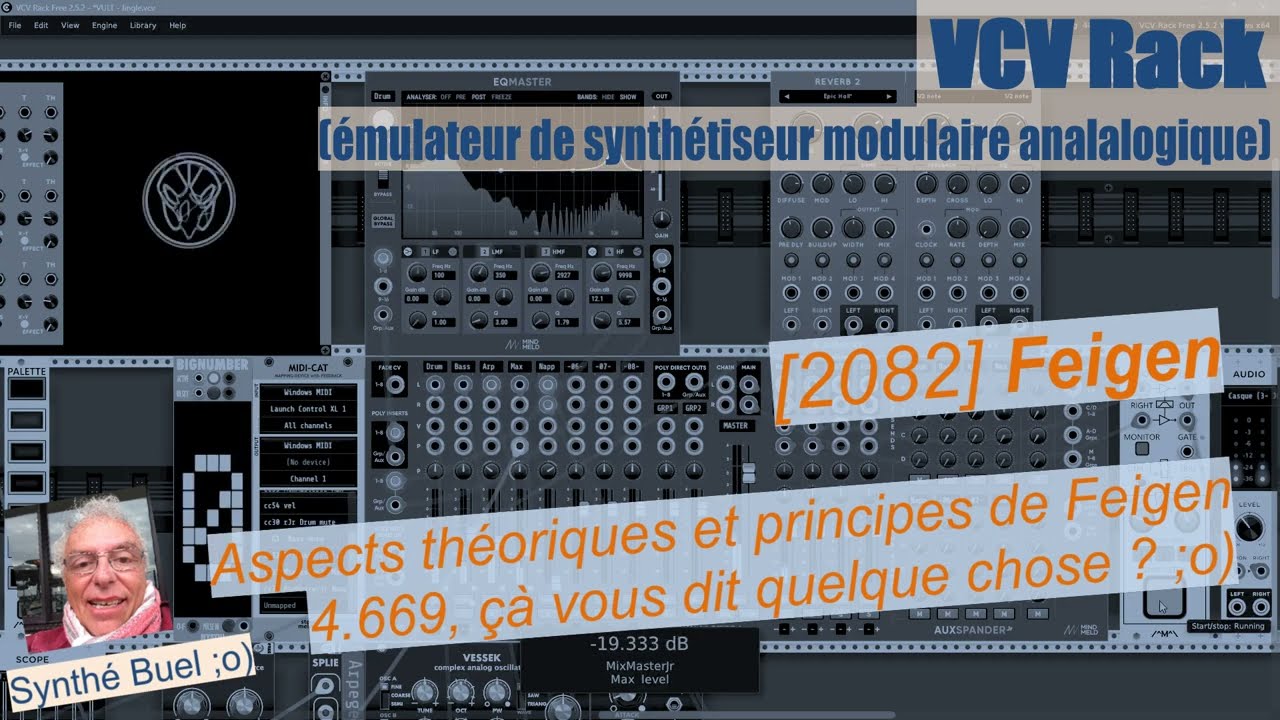 VCV Rack - [2082] VULT Mysteries - Feigen - Aspects théoriques et présentation