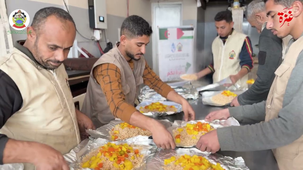 مشروع #الإطعام. بتبرع من ساكنة ولاية #تندوف